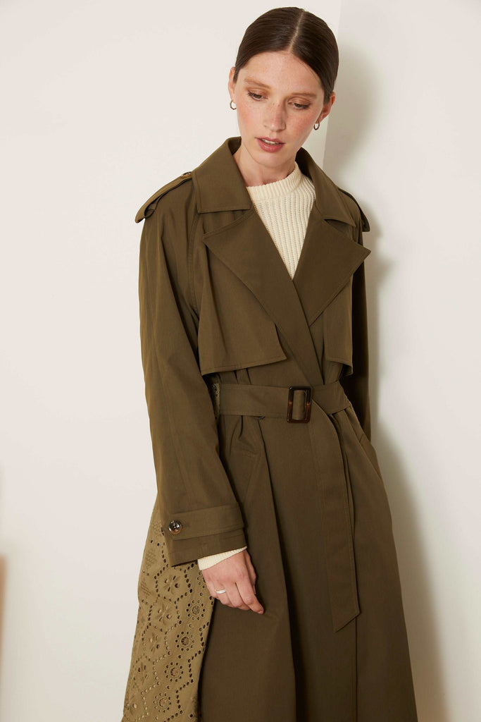 BREDA TRENCH GREEN